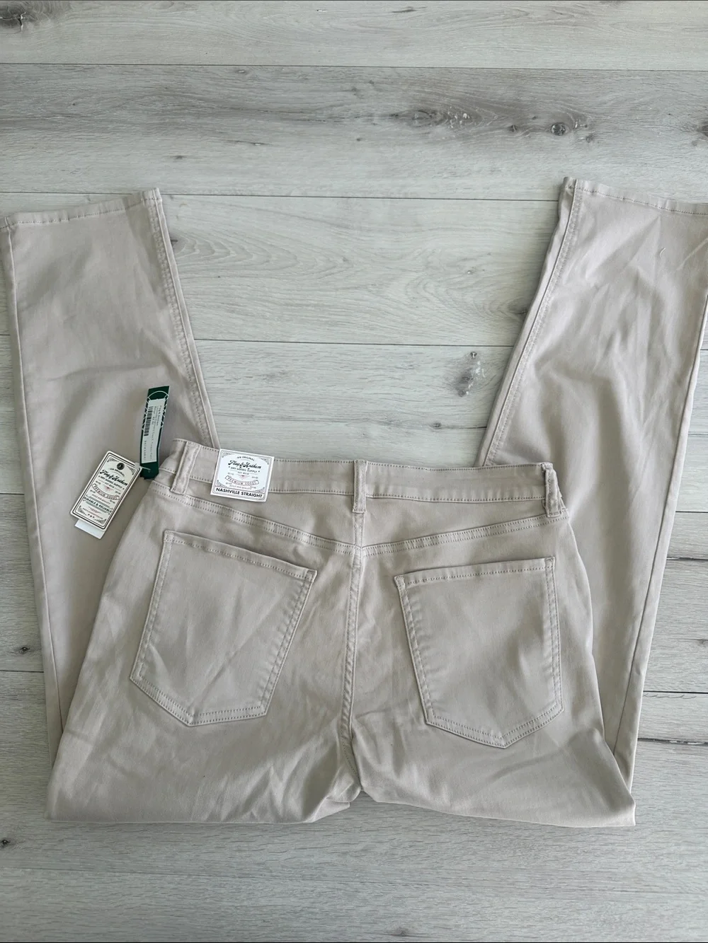 Flag & Anthem Louisville Garment Dye Straight Pant Stone 32x32 NWT STITCH FIX